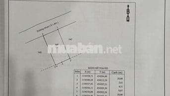 BÁN GẤP LÔ ĐẤT ĐỂ THANH LÝ NỢ. GIÁ RẺ HƠN THỊ TRƯỜNG 25%