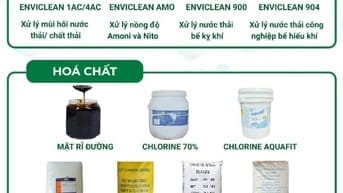 Hóa chất vi sinh xử lý môi trường