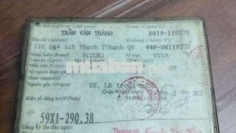 Cần bán chiếc su viva hai đĩa có giấy