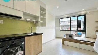 Studio Mới Xây - Mới 100% - Thang Máy - Hầm Xe