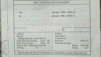 Nhà mặt tiền Hàn Thuyên giá rẻ nhất khu 2 mặt tiền