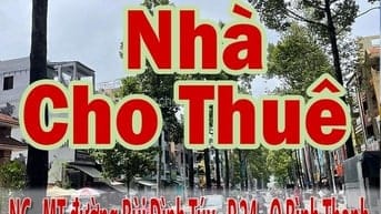 Cho Thuê Nhà NC - MT Bùi Đình Túy P.24 Q.Bình Thạnh - dt:4x20m + lửng