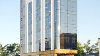 Bán Toà VP 8 Tầng Lô Góc Mặt Phố Hoàng Văn Thái  DT 48.7m2, Mt 4.5m