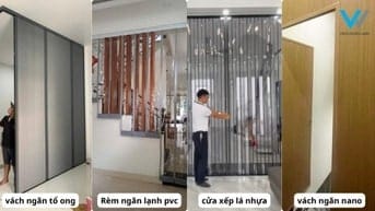 Vách ngăn tổ ong - Vách ngăn lạnh thu hà