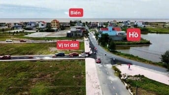 Đất chính chủ gần bãi tắm biển Quất Lâm. 