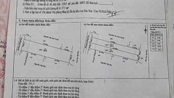 Bán 2 lô đất 5x45=225m2 thổ 100% trung tâm xã Mỹ Hạnh Nam, Đức Hòa, LA