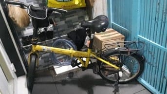 Bán xe đạp gấp cũ đã qua sử dụng 