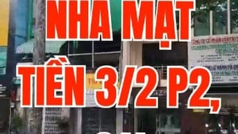 Bán gấp giá mềm, Nhà 1trệt, 1lầu MT đường 3/2, P2, Q11. DT 4mx14,5m