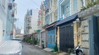 Nhà khu phố Vip hẻm nhựa 6m - Dương Thị Mười, Quận 12, 4,5x19, 6tỷ500