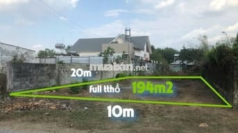 Đất 200m2 full thổ giá 690 sổ riêng xây tự do xã Hưng Thuận Trảng Bàng