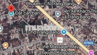 Đất đô thị DT 213m2  Đ.HoàBình P.Trảng Bang.TN