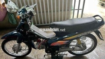Honda Wave xanh đậm, xe số