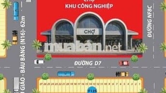 🔥 ĐẤT ĐỐI DIỆN CHỢ BÀU BÀNG – CÓ DÒNG TIỀN SẴN 🔥 💰