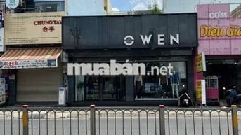 CHo thuê nhà mặt tiền đường Hoà bình 8,2x20m trống suốt vị trí kd đông