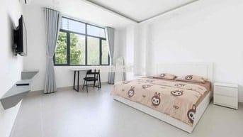 Căn hộ mini có cửa sổ trời - Đầy đủ nội thất - Gần ngã tư hàng xanh