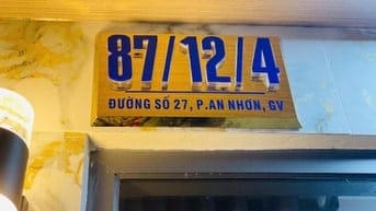 Bán nhà ngay chợ An Nhơn , 87/12/4 Đường 27, P.6, Gò Vấp 