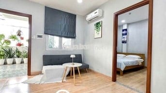 Căn hộ 1PN(50m2)  sân vườn full nội thất, thang máy _ Lê Văn Sỹ Quận 3