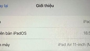 Ipad air M3 11inch 128g Chính hãng Apple