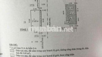 Cần bán gấp căn 1trệt 2 lầu tại đg Phạm Văn Hai, Q. Tân Bình