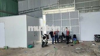 Cho thuê nhà xưởng 400m2 tại võ thị thừa phường an phú đông quận 12