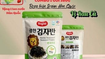 Rong biển Sogim gói 380g , Rong biển ăn liền Hàn 