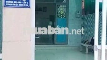 Cần tiền bán gấp nhà mặt tiền đường 490 Phạm Văn Cội chỉ 1 tỷ 990
