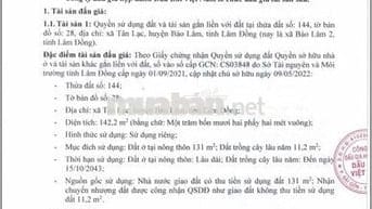 BĐS xã Bảo Lâm 2, tỉnh Lâm Đồng