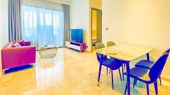 Căn hộ bán hoặc cho thuê tại The Marq Quận 1 tầng cao 2 phòng ngủ 73m2
