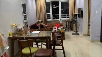Chung cư Saigonres, Nguyễn Xí, BT: 95m2, 3p ngủ, full nt giá 15tr5/th
