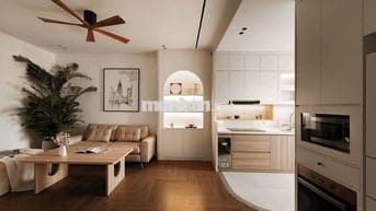 Căn hộ DT 62.3m2, 2PN, 2WC, toà CT6B Xa La, Hà Đông. (Ảnh thật 100%)