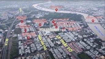 Nền đường A2 Gần trường ngôi sao KDC Hưng Phú chưa qua tỷ