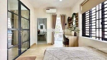CHO  THUÊ CĂN HỘ BAN CÔNG MÁY GIẶT RIÊNG 40M2 NGAY CẦU LÊ VĂN SỸ QUẬN3