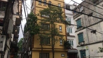Cho thuê nhà mới tinh Võ Chí Công: 50m2, 6 tầng, thang máy, 25tr