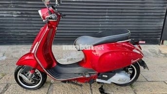 Vespa Sprint Đỏ Cherry 12/2020 125cc 95% bọc keo