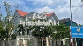 Biệt thự cầu bươu lô góc 370m mt36m 4t Thô,hàng xóm toàn xây lâu đài,
