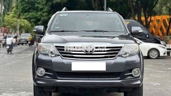 Toyota Fortuner 2.7V 4x2 model 2016 màu xám đẹp
