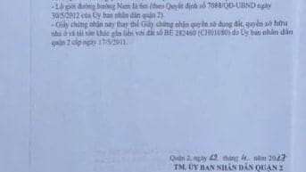 Bán đất hẻm nhựa 8m , p Bình Trưng Đông , Tp Thủ Đức 