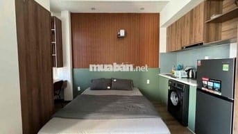 Căn hộ 1PN ban công view city, full nội thất, máy giặt riêng