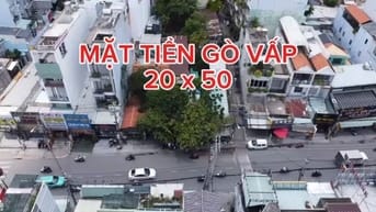 Nhà Mặt tiền đường DT:20x50m kinh doanh sầm uất Thống Nhất, P11