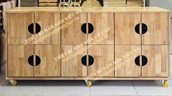 Kệ/Tủ Gỗ Đa Năng Montessori Cho Bé