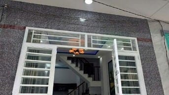 NHÀ MỚI XÂY DIỆN TÍCH (4X12M) 1T1l NGAY CHỢ NHỊ XUÂN-HÓC MÔN GIÁ 375TR