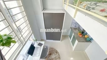 PHÒNG CÓ GÁC FULL NỘI THẤT CỬA SỔ LỚN Ở BÌNH THẠNH GIÁP PHÚ NHUẬN, Q3