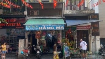Bán & Cho thuê nhà số 13 mặt phố Đồng Xuân, Hoàn Kiếm, mặt tiền 3,1m