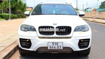 BMW X6 xDrive35i 2008 Xe Màu Trắng Nội Thất Đỏ