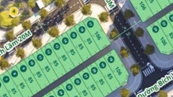 Cần bán lô view vườn hoa hướng Nam 85m2 giá 3ty847 không gian thoáng 