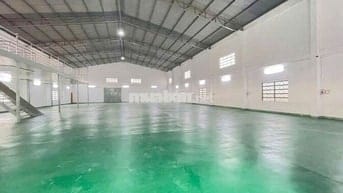 Kho xưởng 1100m²Full tiện ích Có gác lửng,văn phòng,hợp đồng chính chủ