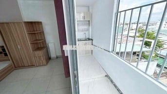 SIÊU PHẨM CĂN HỘ STUDIO TÁCH BẾP CÓ BAN CÔNG NỘI THẤT CƠ BẢN