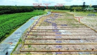 Sỉ 5 Nền giá ngộp 225m2, TC 50m2, đường đất 32m, cách QL14 chỉ 300m