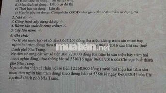 Bán Nhà Mặt Tiền Đại Lộ Nguyễn Tất Thành Phước Long Nha Trang
