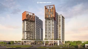 Hé lộ hình ảnh đầu tiên của 2 Toà tháp “trái tim” của Sun Neo City